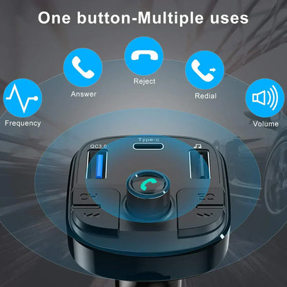 Car Mp3 Bluetooth Player Charger