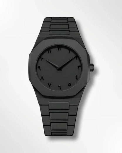 Stainless Steel Arabic Watch